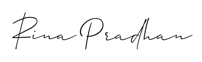 Get an exclusive digital autograph for Rina Pradhan. The Allison_Script typeface captures the charm of real penmanship on paper. Rina Pradhan signature style 2 images and pictures png