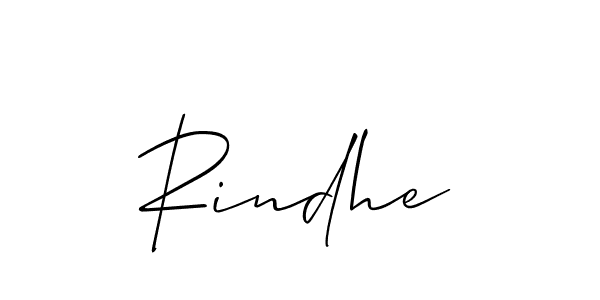 Also You can easily find your signature by using the search form. We will create Rindhe name handwritten signature images for you free of cost using Allison_Script sign style. Rindhe signature style 2 images and pictures png