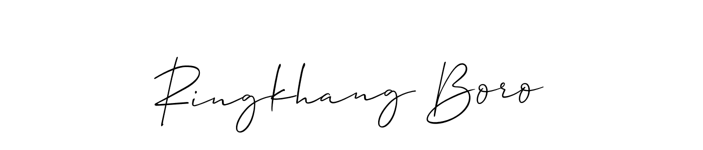 Once you've used our free online signature maker to create your best signature Allison_Script style, it's time to enjoy all of the benefits that Ringkhang Boro name signing documents. Ringkhang Boro signature style 2 images and pictures png