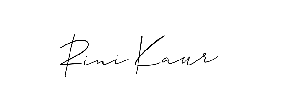 This is the best signature style for the Rini Kaur name. Also you like these signature font (Allison_Script). Mix name signature. Rini Kaur signature style 2 images and pictures png