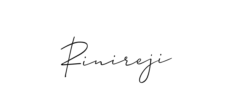 Check out images of Autograph of Rinireji name. Actor Rinireji Signature Style. Allison_Script is a professional sign style online. Rinireji signature style 2 images and pictures png