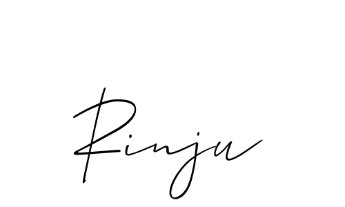 Check out images of Autograph of Rinju name. Actor Rinju Signature Style. Allison_Script is a professional sign style online. Rinju signature style 2 images and pictures png