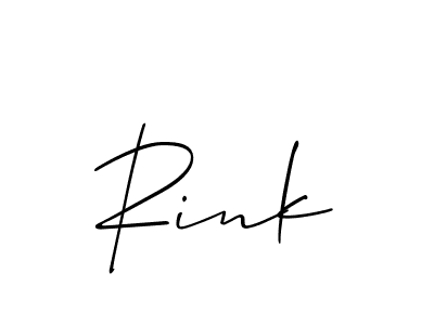 Once you've used our free online signature maker to create your best signature Allison_Script style, it's time to enjoy all of the benefits that Rink name signing documents. Rink signature style 2 images and pictures png