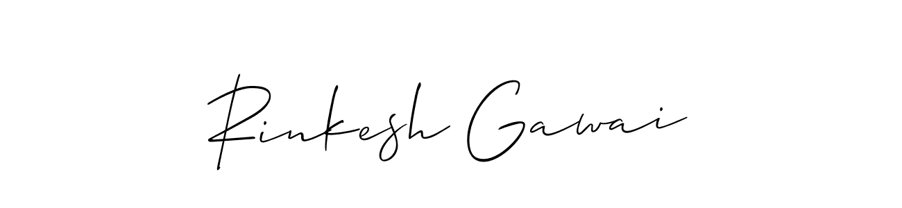 Best and Professional Signature Style for Rinkesh Gawai. Allison_Script Best Signature Style Collection. Rinkesh Gawai signature style 2 images and pictures png