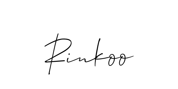 Here are the top 10 professional signature styles for the name Rinkoo. These are the best autograph styles you can use for your name. Rinkoo signature style 2 images and pictures png