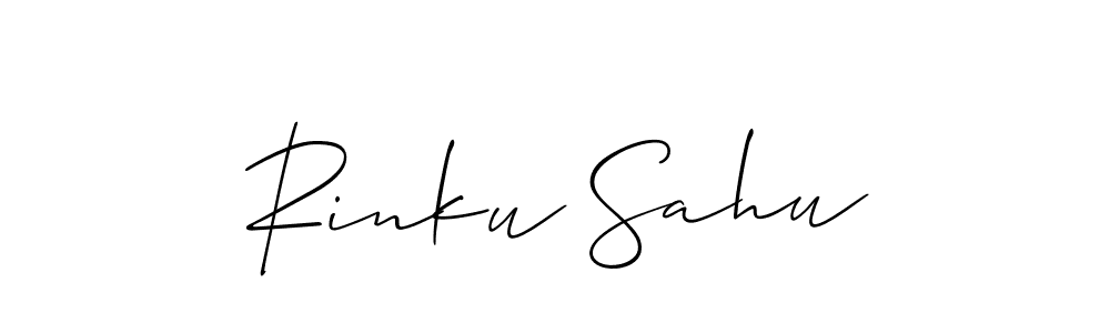 Check out images of Autograph of Rinku Sahu name. Actor Rinku Sahu Signature Style. Allison_Script is a professional sign style online. Rinku Sahu signature style 2 images and pictures png