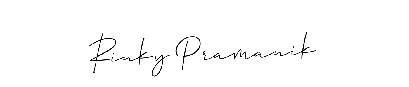 Best and Professional Signature Style for Rinky Pramanik. Allison_Script Best Signature Style Collection. Rinky Pramanik signature style 2 images and pictures png