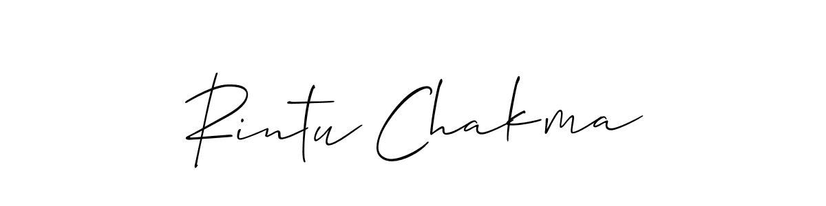 Allison_Script is a professional signature style that is perfect for those who want to add a touch of class to their signature. It is also a great choice for those who want to make their signature more unique. Get Rintu Chakma name to fancy signature for free. Rintu Chakma signature style 2 images and pictures png