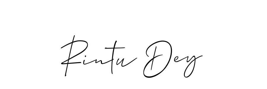 Make a beautiful signature design for name Rintu Dey. Use this online signature maker to create a handwritten signature for free. Rintu Dey signature style 2 images and pictures png