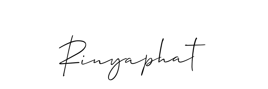 Best and Professional Signature Style for Rinyaphat. Allison_Script Best Signature Style Collection. Rinyaphat signature style 2 images and pictures png
