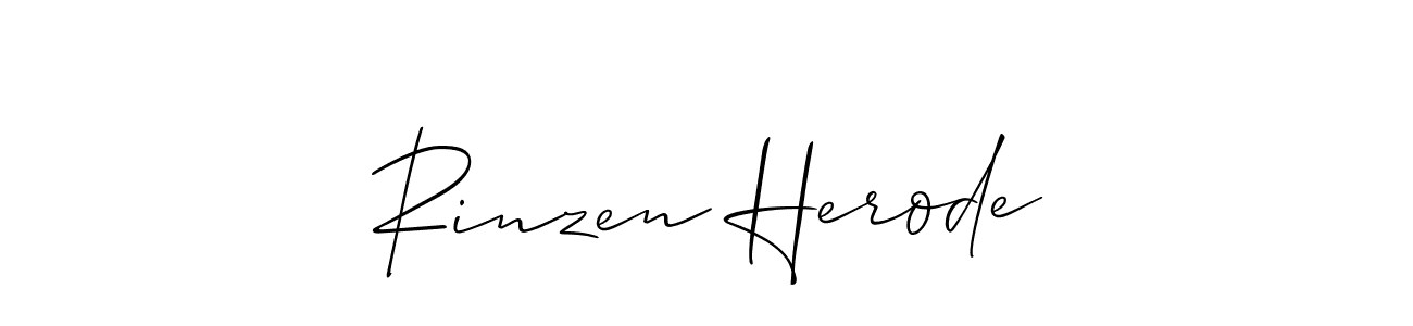 This is the best signature style for the Rinzen Herode name. Also you like these signature font (Allison_Script). Mix name signature. Rinzen Herode signature style 2 images and pictures png