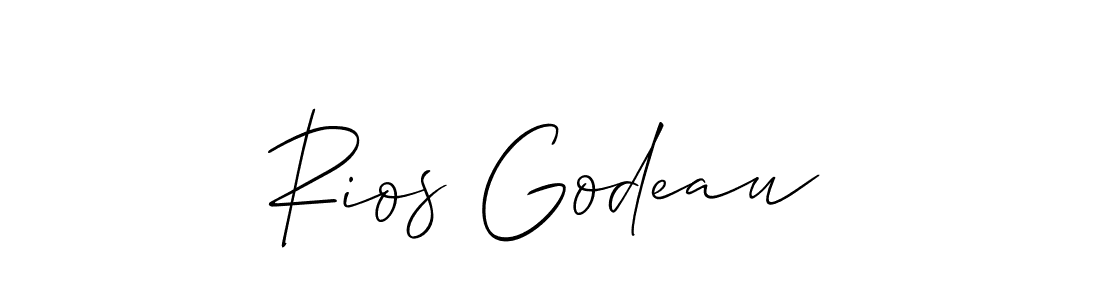 See photos of Rios Godeau official signature by Spectra . Check more albums & portfolios. Read reviews & check more about Allison_Script font. Rios Godeau signature style 2 images and pictures png