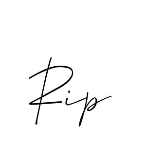 How to Draw Rip signature style? Allison_Script is a latest design signature styles for name Rip. Rip signature style 2 images and pictures png