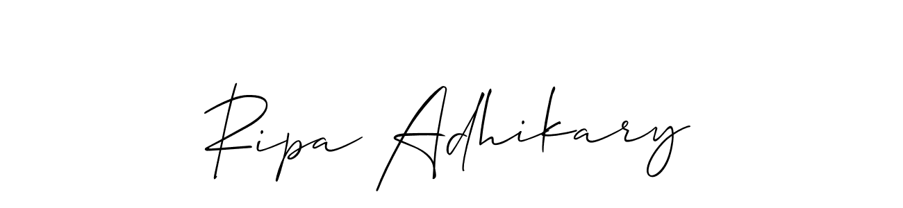 See photos of Ripa Adhikary official signature by Spectra . Check more albums & portfolios. Read reviews & check more about Allison_Script font. Ripa Adhikary signature style 2 images and pictures png