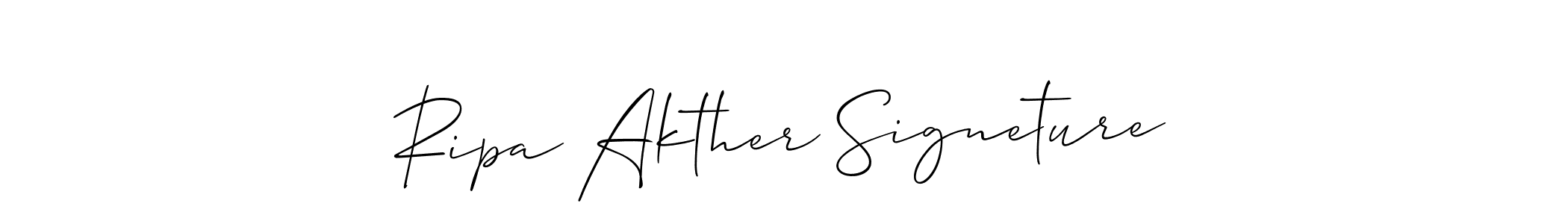 The best way (Allison_Script) to make a short signature is to pick only two or three words in your name. The name Ripa Akther Signeture include a total of six letters. For converting this name. Ripa Akther Signeture signature style 2 images and pictures png
