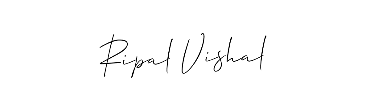 Here are the top 10 professional signature styles for the name Ripal Vishal. These are the best autograph styles you can use for your name. Ripal Vishal signature style 2 images and pictures png