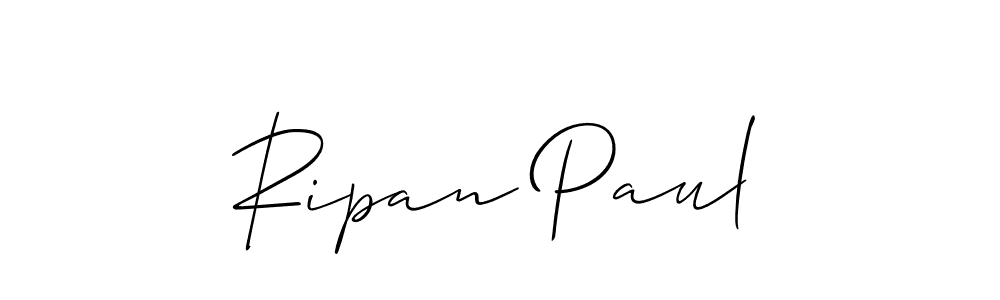 This is the best signature style for the Ripan Paul name. Also you like these signature font (Allison_Script). Mix name signature. Ripan Paul signature style 2 images and pictures png