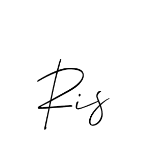 Also we have Ris name is the best signature style. Create professional handwritten signature collection using Allison_Script autograph style. Ris signature style 2 images and pictures png