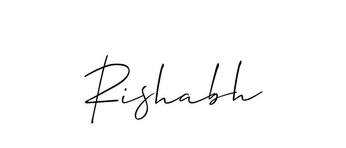 It looks lik you need a new signature style for name Rishabh. Design unique handwritten (Allison_Script) signature with our free signature maker in just a few clicks. Rishabh signature style 2 images and pictures png