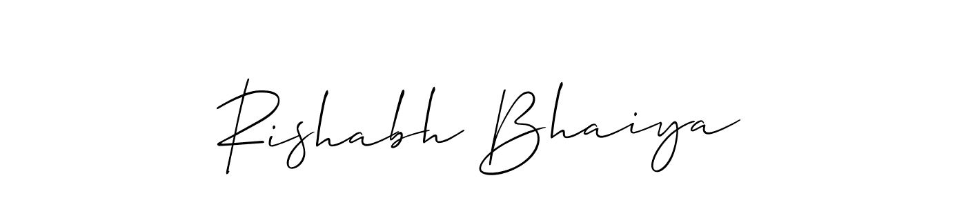 Check out images of Autograph of Rishabh Bhaiya name. Actor Rishabh Bhaiya Signature Style. Allison_Script is a professional sign style online. Rishabh Bhaiya signature style 2 images and pictures png