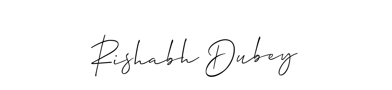 Make a beautiful signature design for name Rishabh Dubey. Use this online signature maker to create a handwritten signature for free. Rishabh Dubey signature style 2 images and pictures png