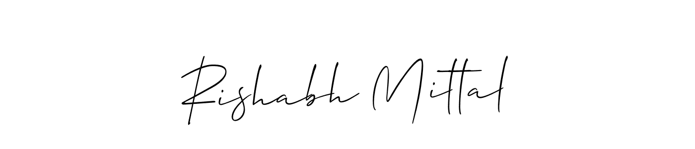 You should practise on your own different ways (Allison_Script) to write your name (Rishabh Mittal) in signature. don't let someone else do it for you. Rishabh Mittal signature style 2 images and pictures png