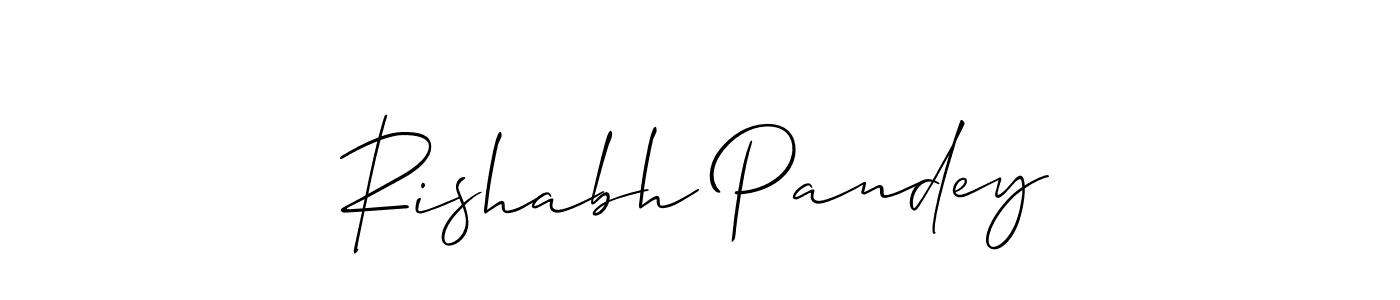 Here are the top 10 professional signature styles for the name Rishabh Pandey. These are the best autograph styles you can use for your name. Rishabh Pandey signature style 2 images and pictures png
