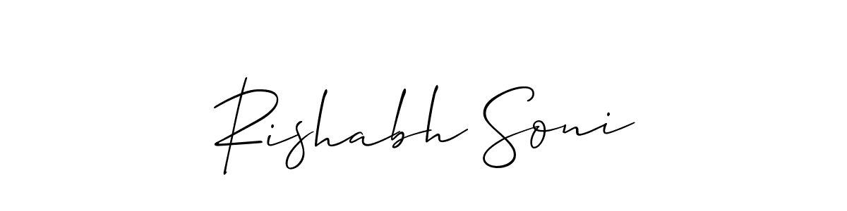 Once you've used our free online signature maker to create your best signature Allison_Script style, it's time to enjoy all of the benefits that Rishabh Soni name signing documents. Rishabh Soni signature style 2 images and pictures png