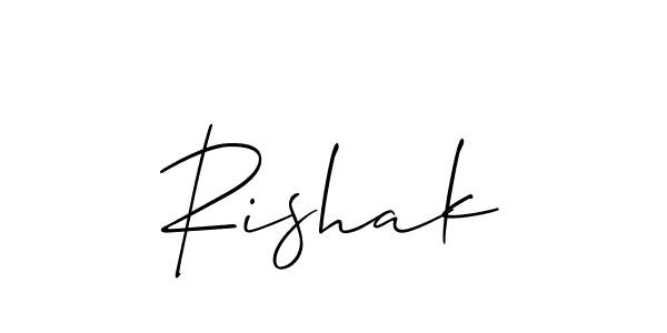 You can use this online signature creator to create a handwritten signature for the name Rishak. This is the best online autograph maker. Rishak signature style 2 images and pictures png