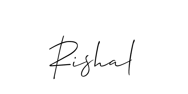 Here are the top 10 professional signature styles for the name Rishal. These are the best autograph styles you can use for your name. Rishal signature style 2 images and pictures png