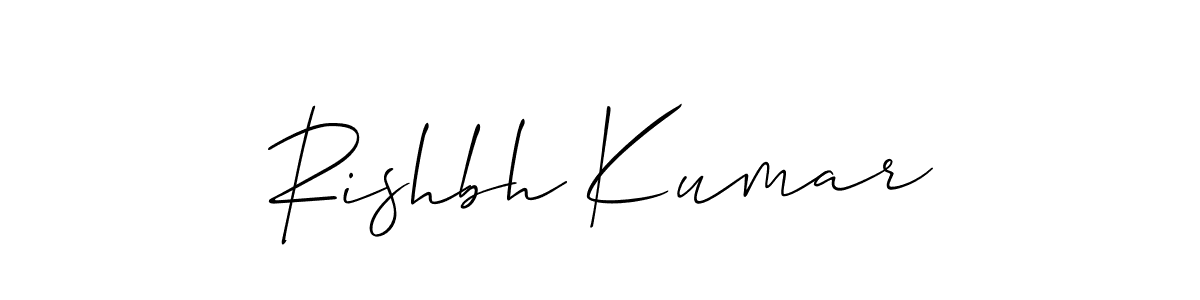 Here are the top 10 professional signature styles for the name Rishbh Kumar. These are the best autograph styles you can use for your name. Rishbh Kumar signature style 2 images and pictures png