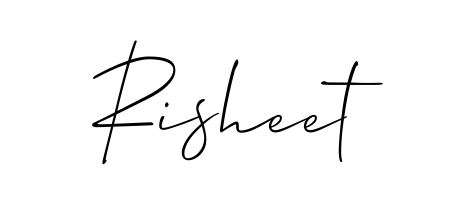 How to make Risheet signature? Allison_Script is a professional autograph style. Create handwritten signature for Risheet name. Risheet signature style 2 images and pictures png