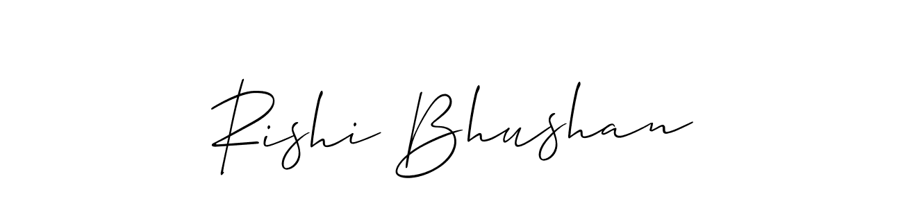 Best and Professional Signature Style for Rishi Bhushan. Allison_Script Best Signature Style Collection. Rishi Bhushan signature style 2 images and pictures png