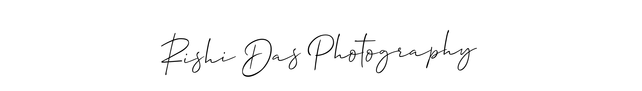 if you are searching for the best signature style for your name Rishi Das Photography. so please give up your signature search. here we have designed multiple signature styles  using Allison_Script. Rishi Das Photography signature style 2 images and pictures png