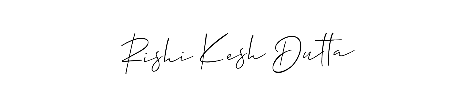 How to Draw Rishi Kesh Dutta signature style? Allison_Script is a latest design signature styles for name Rishi Kesh Dutta. Rishi Kesh Dutta signature style 2 images and pictures png