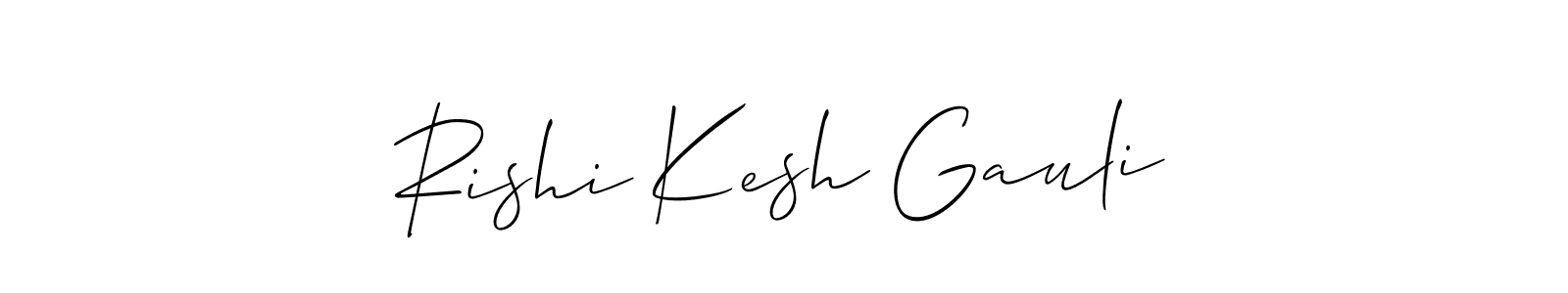 Best and Professional Signature Style for Rishi Kesh Gauli. Allison_Script Best Signature Style Collection. Rishi Kesh Gauli signature style 2 images and pictures png