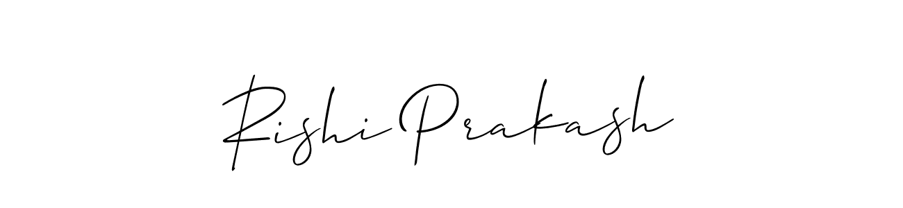 Make a short Rishi Prakash signature style. Manage your documents anywhere anytime using Allison_Script. Create and add eSignatures, submit forms, share and send files easily. Rishi Prakash signature style 2 images and pictures png