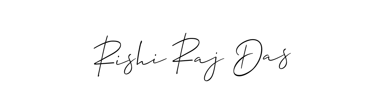 if you are searching for the best signature style for your name Rishi Raj Das. so please give up your signature search. here we have designed multiple signature styles  using Allison_Script. Rishi Raj Das signature style 2 images and pictures png