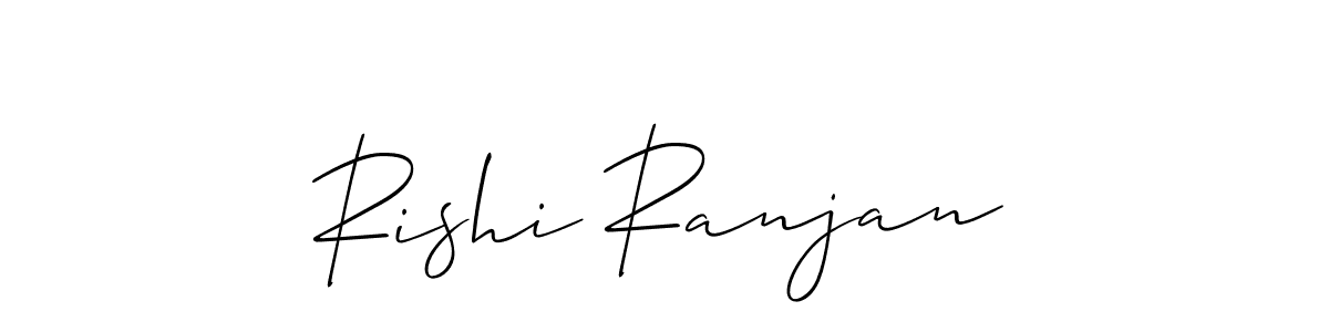 You should practise on your own different ways (Allison_Script) to write your name (Rishi Ranjan) in signature. don't let someone else do it for you. Rishi Ranjan signature style 2 images and pictures png