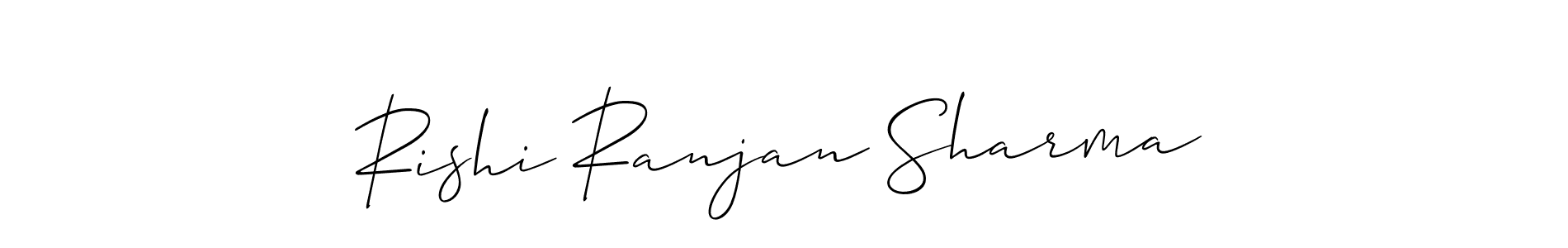 Best and Professional Signature Style for Rishi Ranjan Sharma. Allison_Script Best Signature Style Collection. Rishi Ranjan Sharma signature style 2 images and pictures png