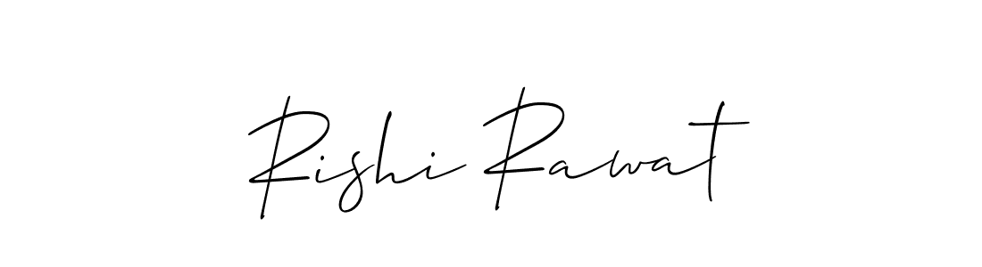 Similarly Allison_Script is the best handwritten signature design. Signature creator online .You can use it as an online autograph creator for name Rishi Rawat. Rishi Rawat signature style 2 images and pictures png