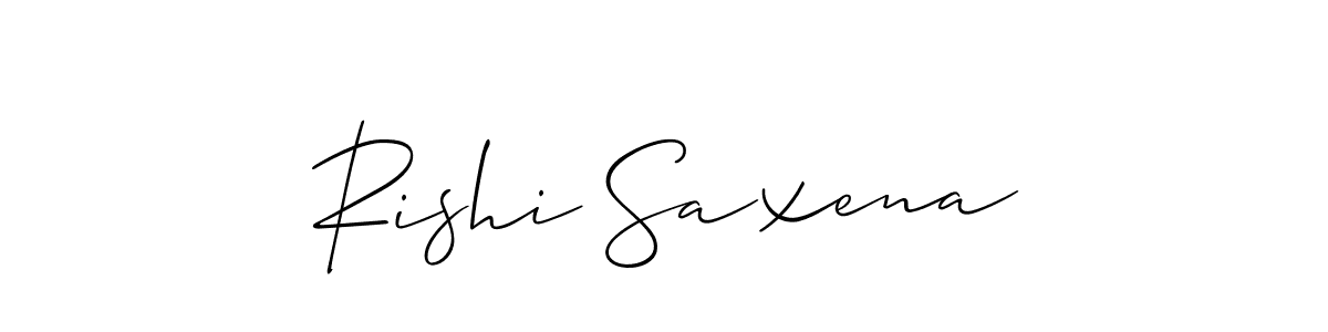 Similarly Allison_Script is the best handwritten signature design. Signature creator online .You can use it as an online autograph creator for name Rishi Saxena. Rishi Saxena signature style 2 images and pictures png
