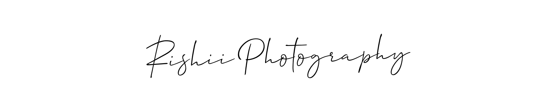 Once you've used our free online signature maker to create your best signature Allison_Script style, it's time to enjoy all of the benefits that Rishii Photography name signing documents. Rishii Photography signature style 2 images and pictures png