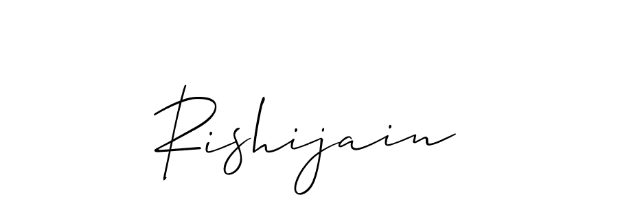 Make a beautiful signature design for name Rishijain. Use this online signature maker to create a handwritten signature for free. Rishijain signature style 2 images and pictures png