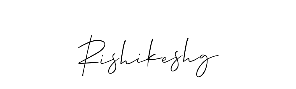 Also we have Rishikeshg name is the best signature style. Create professional handwritten signature collection using Allison_Script autograph style. Rishikeshg signature style 2 images and pictures png