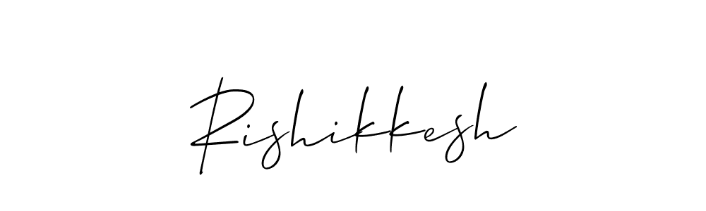 Make a beautiful signature design for name Rishikkesh. Use this online signature maker to create a handwritten signature for free. Rishikkesh signature style 2 images and pictures png
