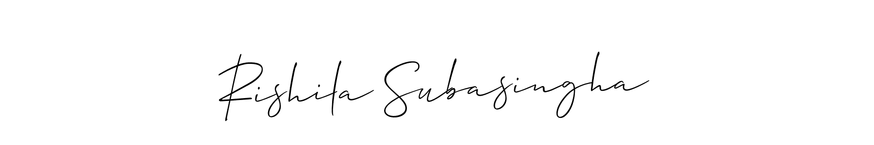 See photos of Rishila Subasingha official signature by Spectra . Check more albums & portfolios. Read reviews & check more about Allison_Script font. Rishila Subasingha signature style 2 images and pictures png