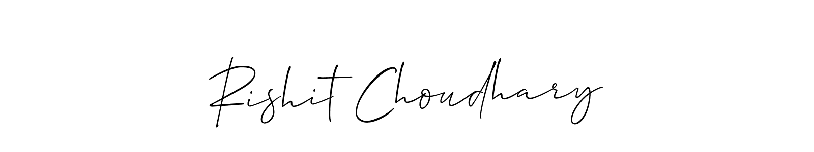 You can use this online signature creator to create a handwritten signature for the name Rishit Choudhary. This is the best online autograph maker. Rishit Choudhary signature style 2 images and pictures png