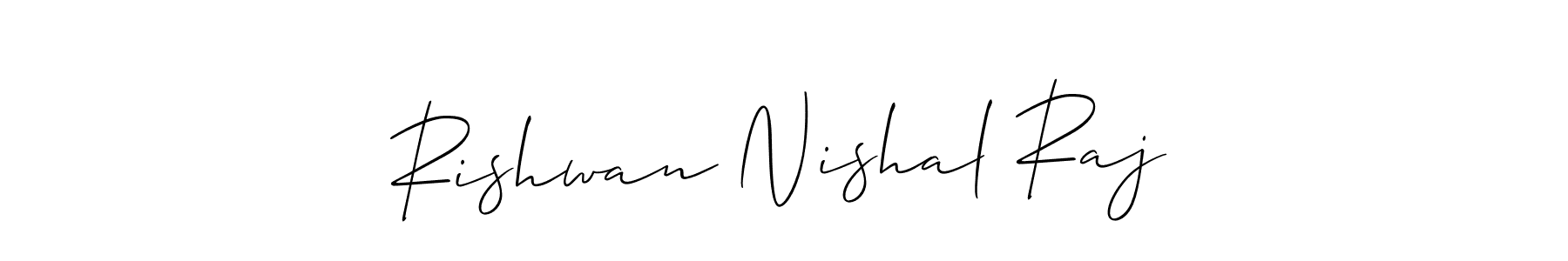 Check out images of Autograph of Rishwan Nishal Raj name. Actor Rishwan Nishal Raj Signature Style. Allison_Script is a professional sign style online. Rishwan Nishal Raj signature style 2 images and pictures png