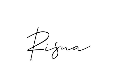 It looks lik you need a new signature style for name Risna. Design unique handwritten (Allison_Script) signature with our free signature maker in just a few clicks. Risna signature style 2 images and pictures png